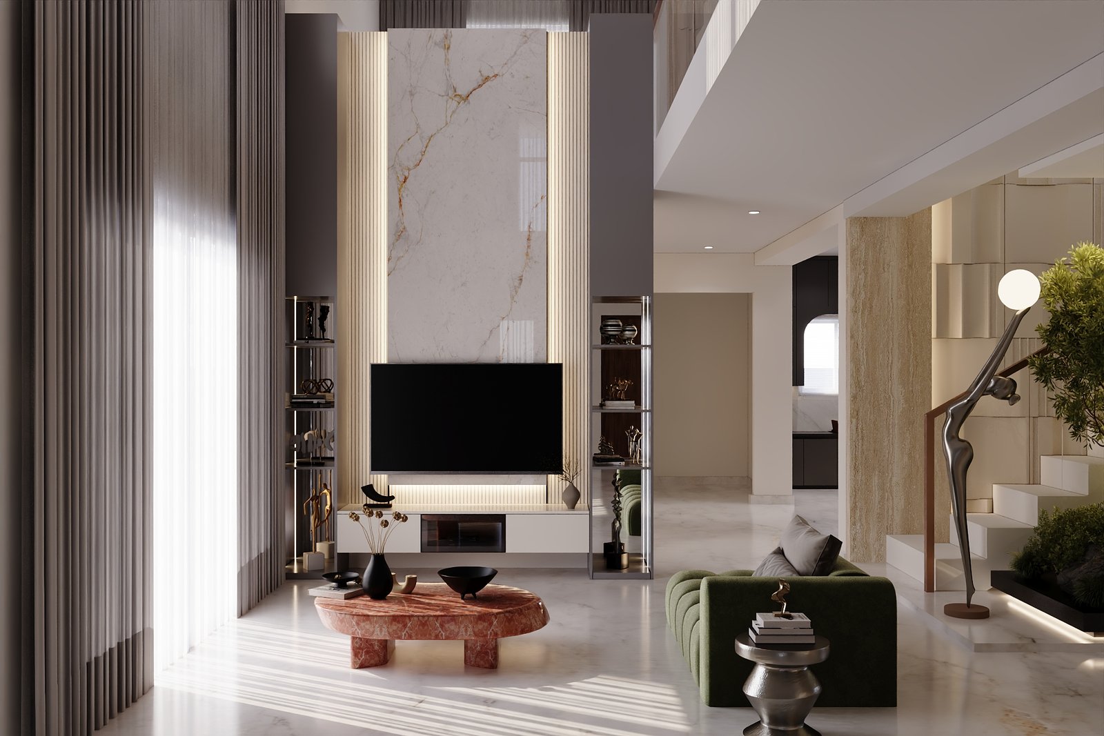 Karimnagar Villa - Living Space