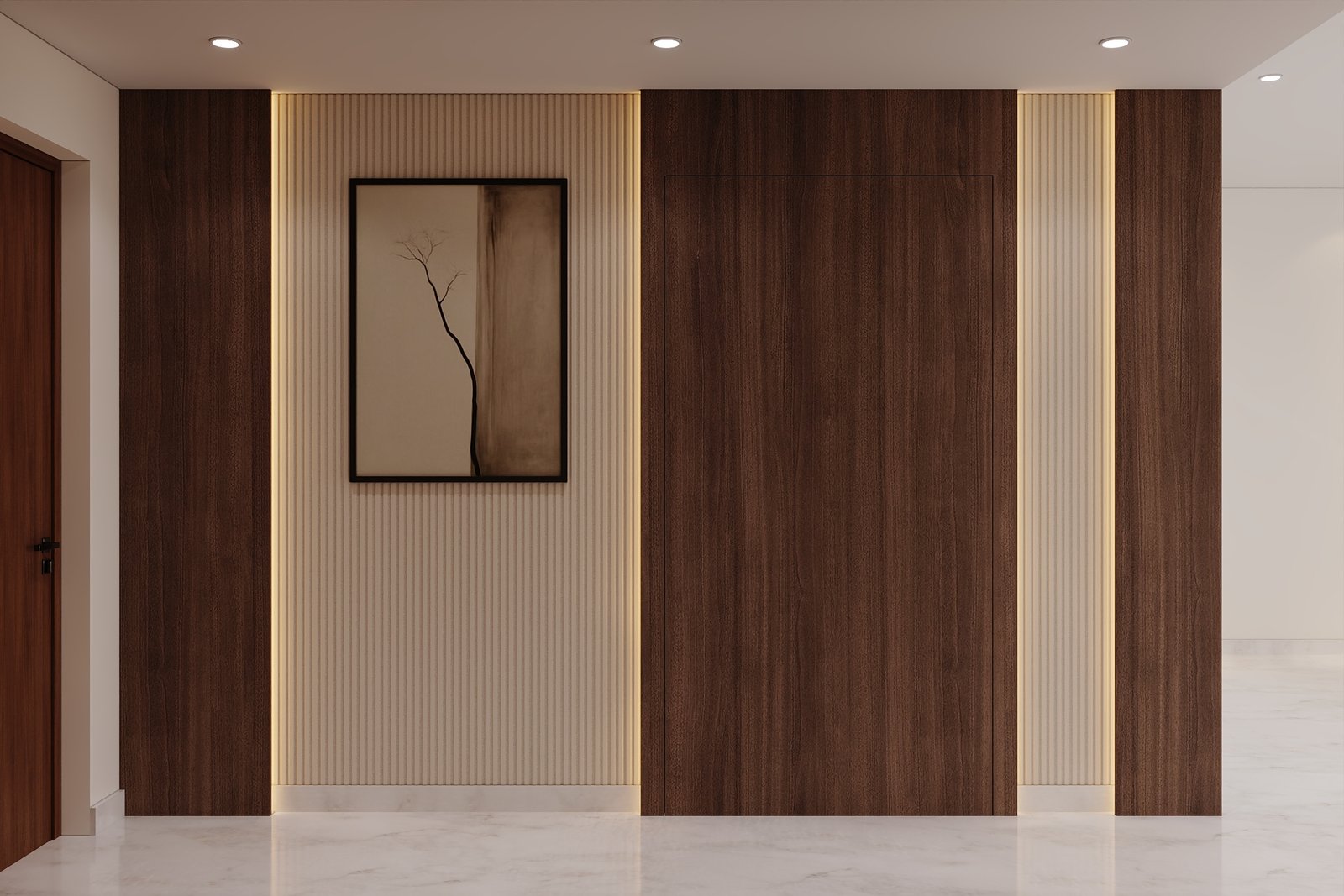 Karimnagar Villa - Master Bedroom Workspace