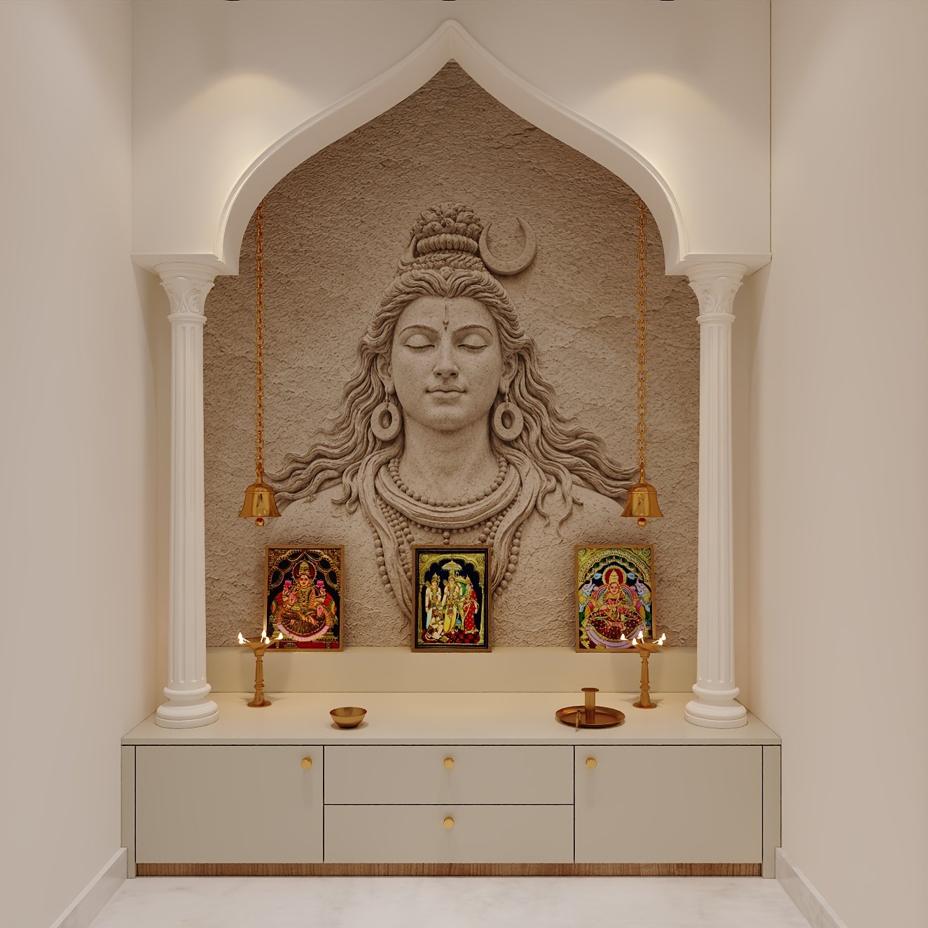 Karimnagar Villa - Puja Room