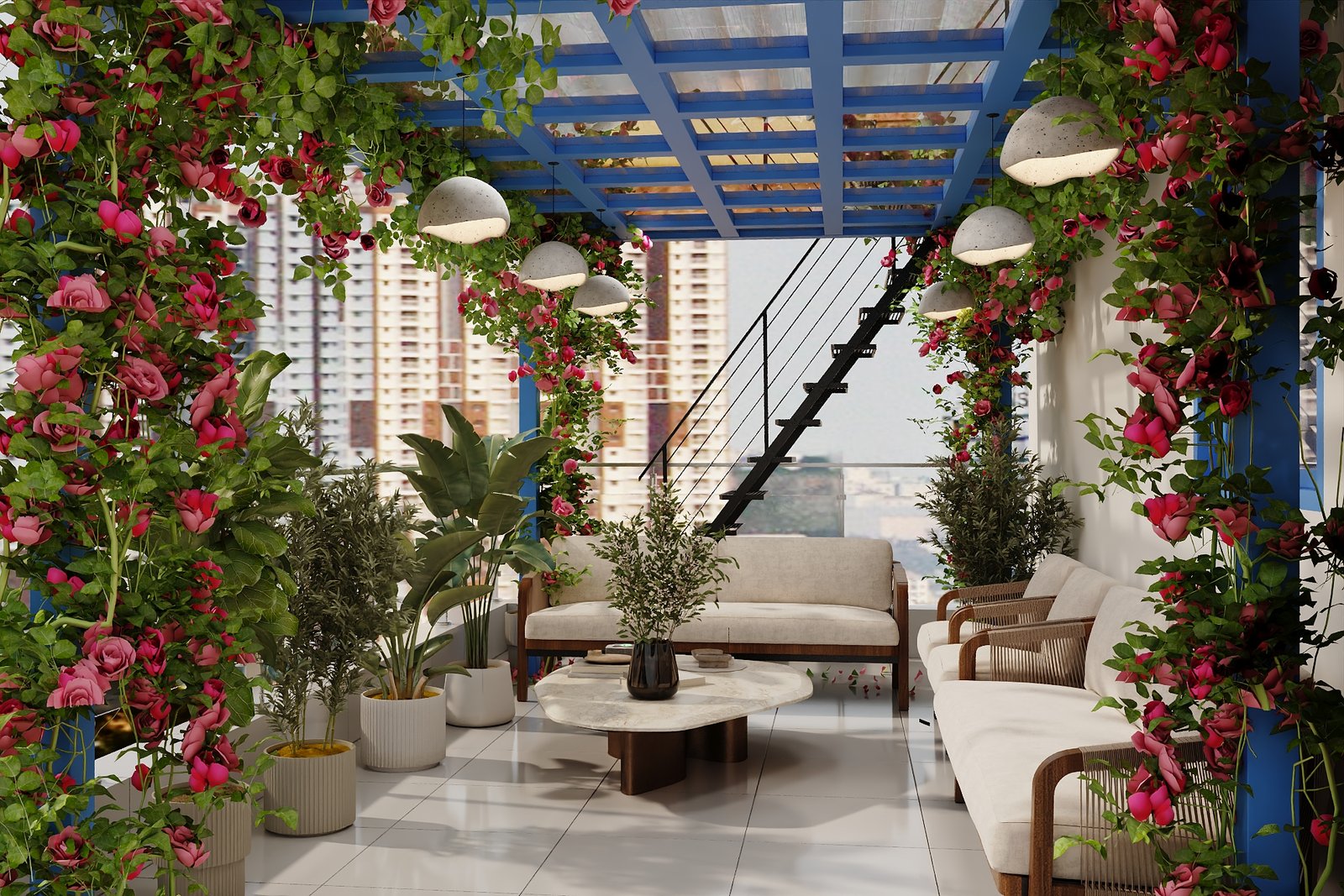 Karimnagar Villa - Terrace Garden